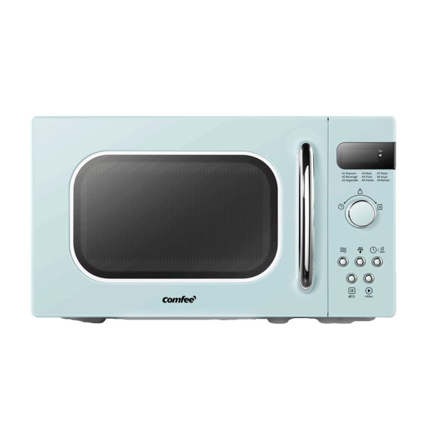 Retro Small Microwave Oven With Compact Size