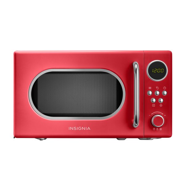 Second image of Retro Small Microwave Oven With Compact Size